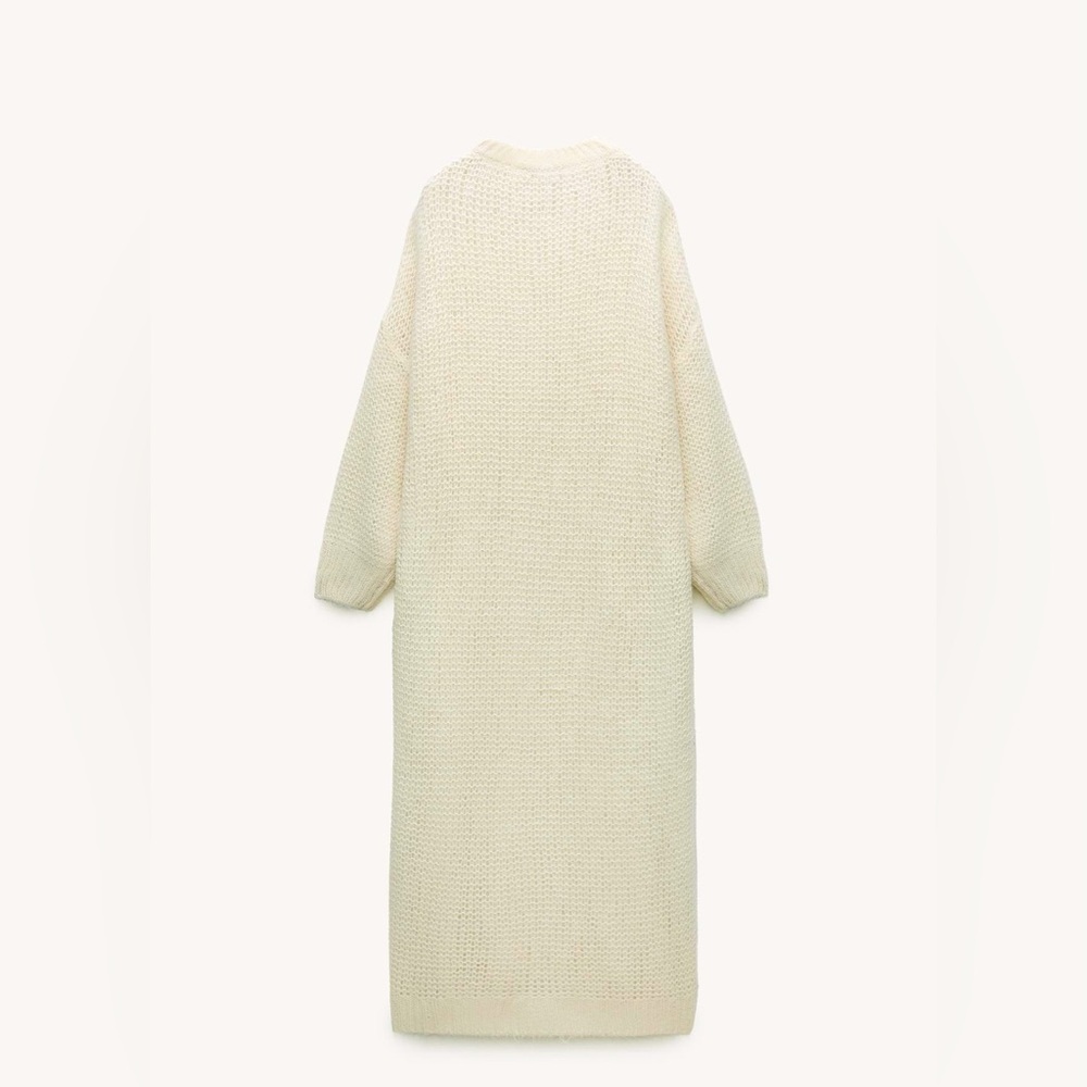 ZARA ALPACA BLEND KNIT DRESS STUNNING SIZE S. - Picture 6 of 9